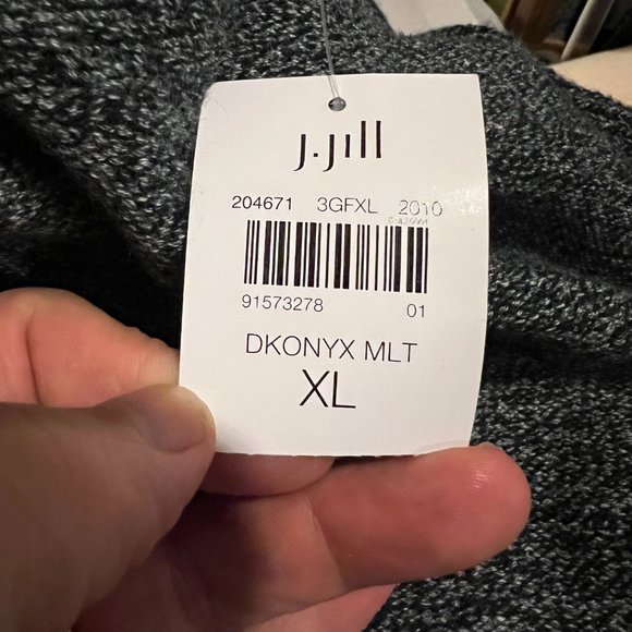 NWT PureJill Midi Elastic Waist Pull-on Sweater Skirt Size XL - Picture 6 of 7